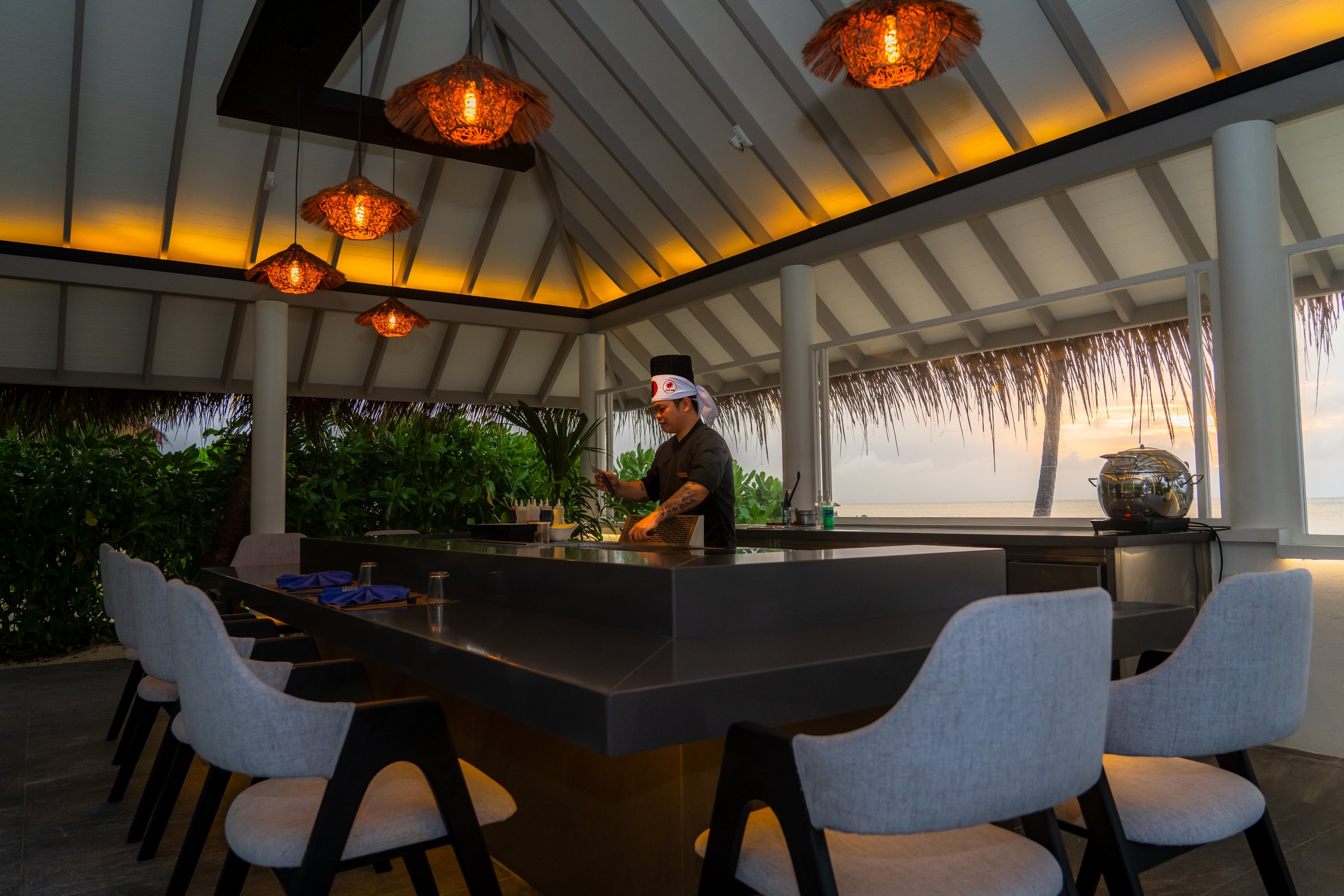 Teppanyaki at Sun Siyam Iru Veli thumbnail 2